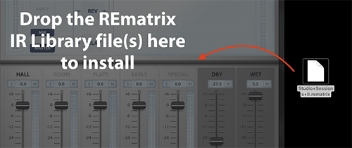 Rematrix drag and drop