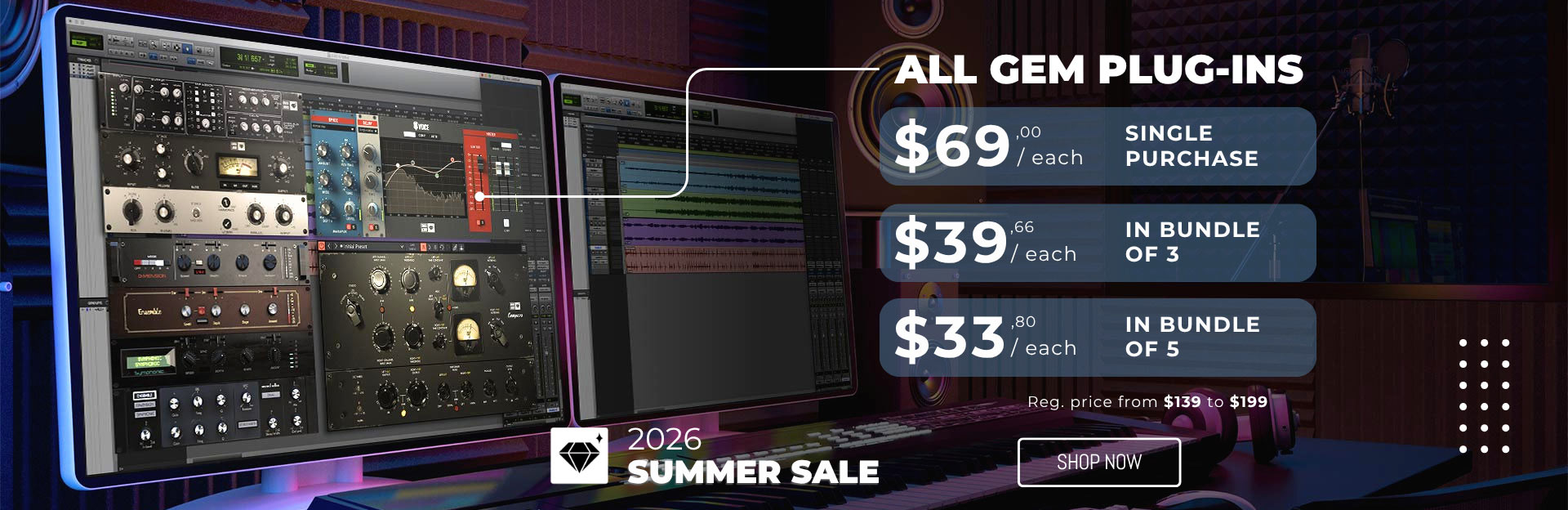 Gems Summer Sale